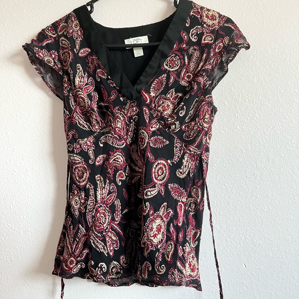 Loft Floral vintage top